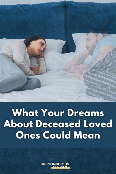 Possible Meanings of Dreams Involving a Departed Brother-in-law