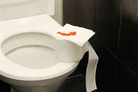 Possible physical health implications associated with dreams involving blood on toilet paper