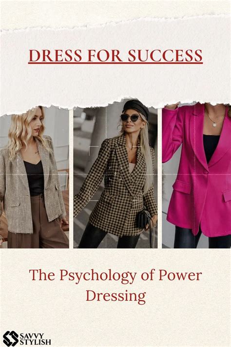 Power Dressing: Unveiling the Psychological Impact of Attire in Professional Settings