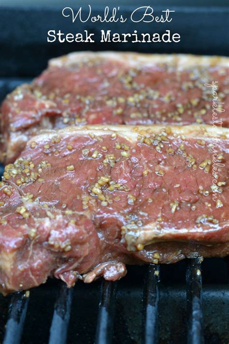 Preparing an Irresistible Steak Marinade