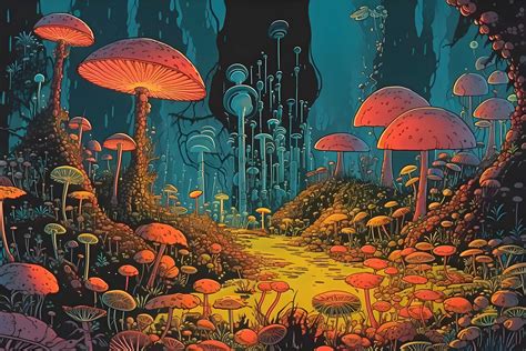 Psychedelic Fungi: A Journey Into the Psyche Through Mushrooms