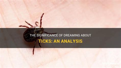 Psychological Analysis of Tick Presence in Dreams