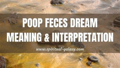 Psychological Insights: The Hidden Meanings Behind Dreaming of Canine Feces