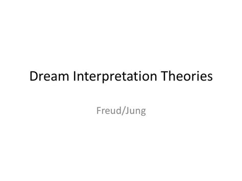 Psychological Perspectives: Freudian and Jungian Interpretations of Dreams with Unpleasant Information