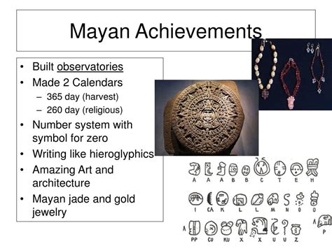 Recognizing the Achievements of Maya