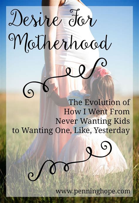 Reflection of Inner Desire for Motherhood