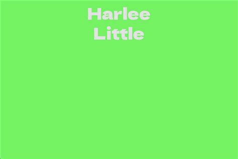 Reflections on Harlee Little's Achievements