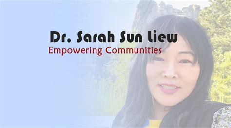 Reflections on Sarah Sun's Journey