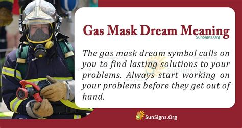 Revealing the Emotional Significance of Gas Mask Imagery in Dreams