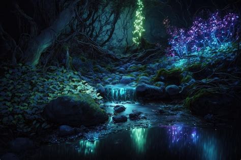 Revealing the Enchanting Charm of Bioluminescence in Forest Environments