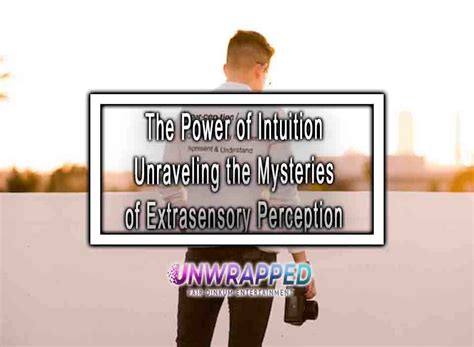 Revealing the Mysteries: Embarking on a Journey of Intuition and Perception