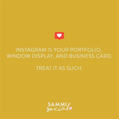 Sammi's social media presence