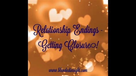 Seeking Closure: How Reflecting on Relationship Endings Can Aid in the Process of Healing