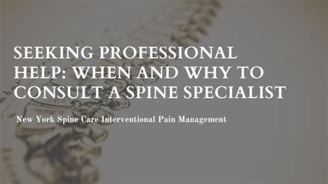 Seeking Professional Help: When to Consult a Specialist