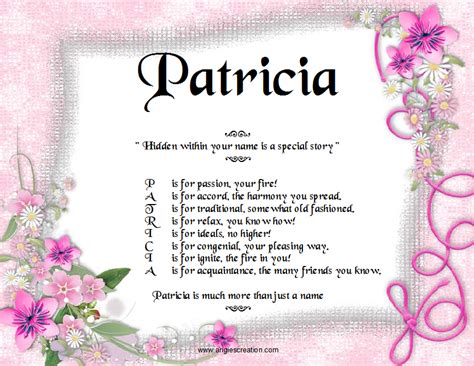 Significance of Patricia in the Industry