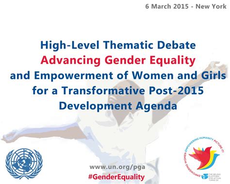 Significant Contributions to Advancing Gender Equality Efforts