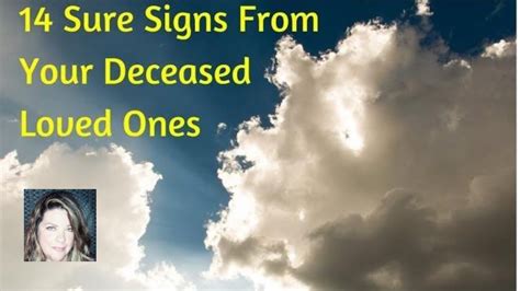 Signs from the Beyond: Messages from Departed Loved Ones