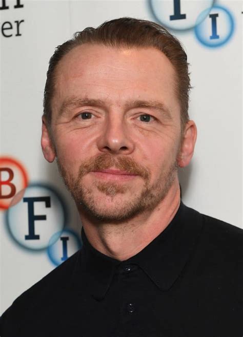 Simon Pegg's Physical Traits