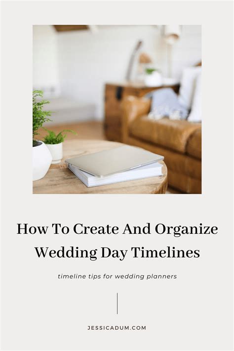 Smooth Sailing: Organizing Your Wedding Day Timeline