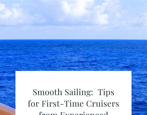 Smooth Sailing: Tips for a Comfortable Ferry Experience