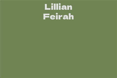 Social Media Phenomenon: Lillian Feirah