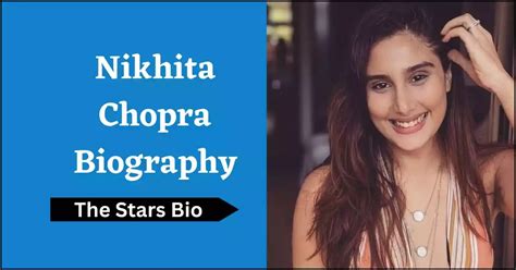 Speculating on Nikhita Chopra's Future Endeavors and Projects