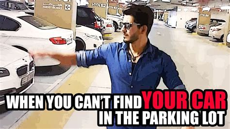 Staying Composed When You Can't Locate Your Vehicle in the Parking Area