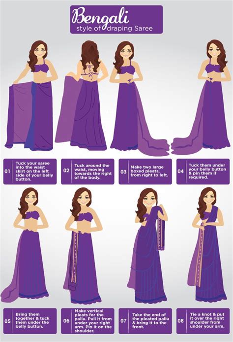 Step-by-Step Guide: Master the Art of Draping a Sari