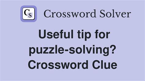 Strategies and Techniques for Solving Crossword Clues