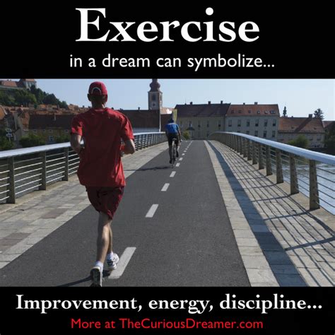 Symbolic Interpretation of Exercising in Dreams