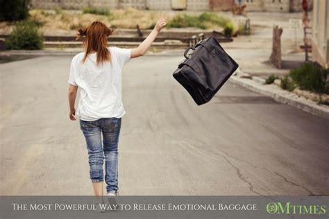 Symbolic Release of Emotional Baggage