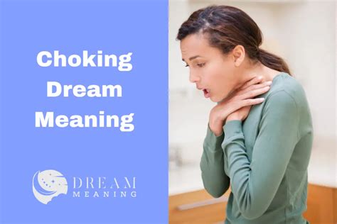 Symbolism of Choking Dreams