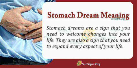Symbolism of a Expecting Stomach in Dreams