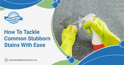 Tackling Stubborn Stains with Ease