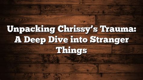 Taking a Deeper Dive into Chrissy Ranay's Vertical Measurement