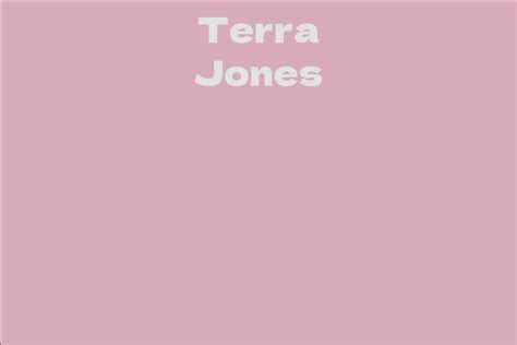 Terra Jones: Fan Following and Popularity