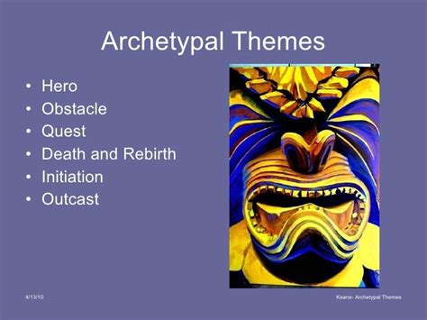 The Archetypal Themes of Transition and Renewal