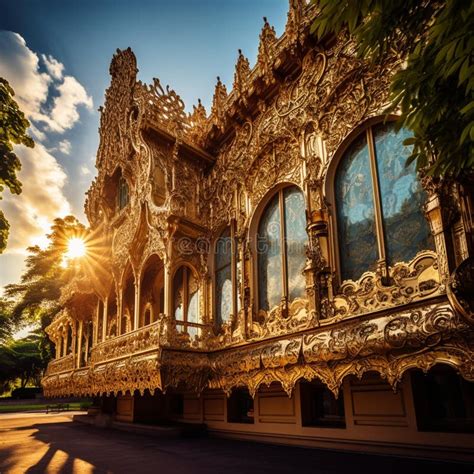 The Architecture of Grandeur: A Masterpiece in Gold