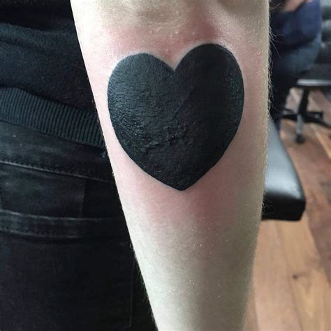 The Craft of Crafting a Black Heart Tattoo