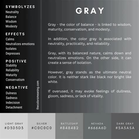 The Depth of Gray: Unlocking its Symbolism