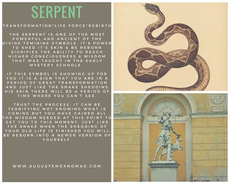 The Empowering Link between Serpent and Feminine Influence