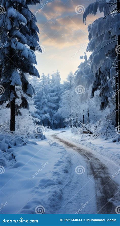 The Enchanting Beauty of Snow-Laden Trees