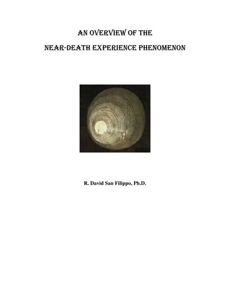 The Enigma of Near-Death Phenomena