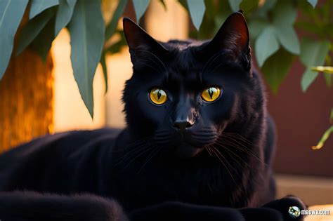 The Enigmatic Allure of Jet-Colored Felines