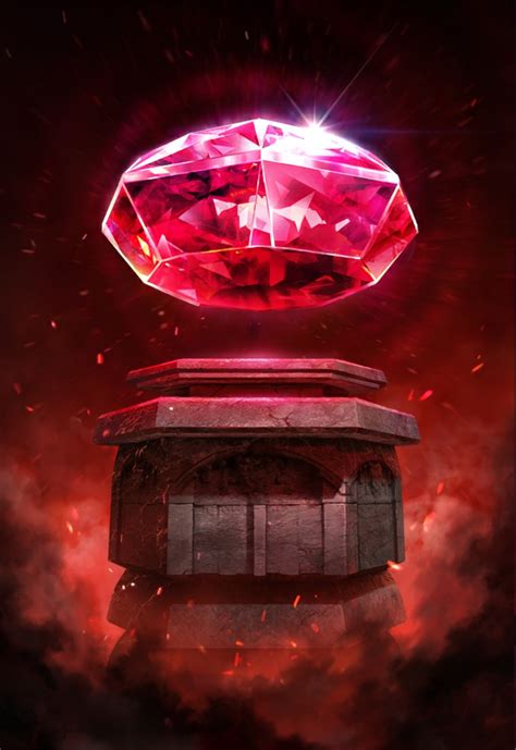 The Enigmatic Essence of the Mysterious Crimson Gem