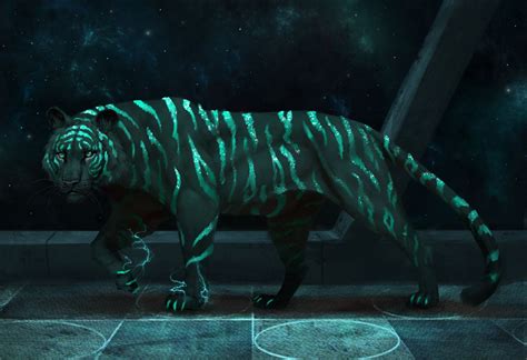 The Enigmatic Grey Tiger: A Mysterious Dreamlike Creature