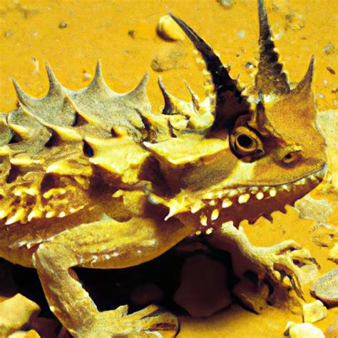 The Enigmatic Horned Lizard: A Mysterious Creature