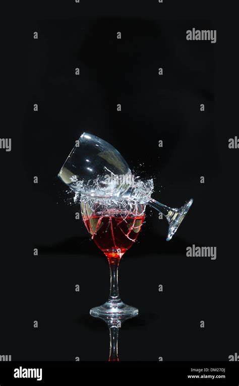 The Enigmatic Phenomenon of Fractured Red Wine Goblets