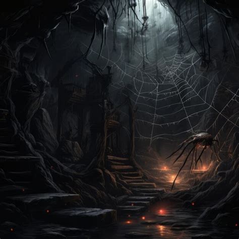 The Enigmatic Presence of Spiderwebs in Enigmatic Visions