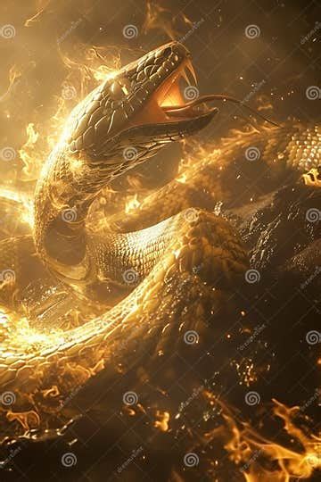 The Enigmatic Significance of a Golden Serpent in Dreamscapes